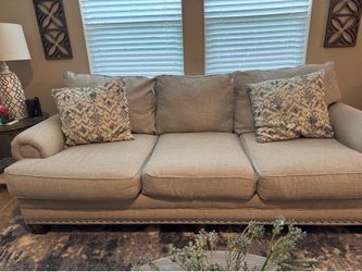 Sofa and loveseat