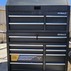 Kobalt 42 in. Width Tool box 13 Drawer Tool Chest And Cart Combination for Sale in San Diego CA OfferUp