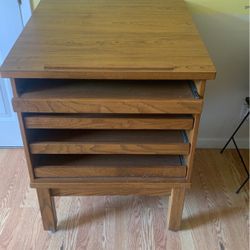 Wood Table- Drawer