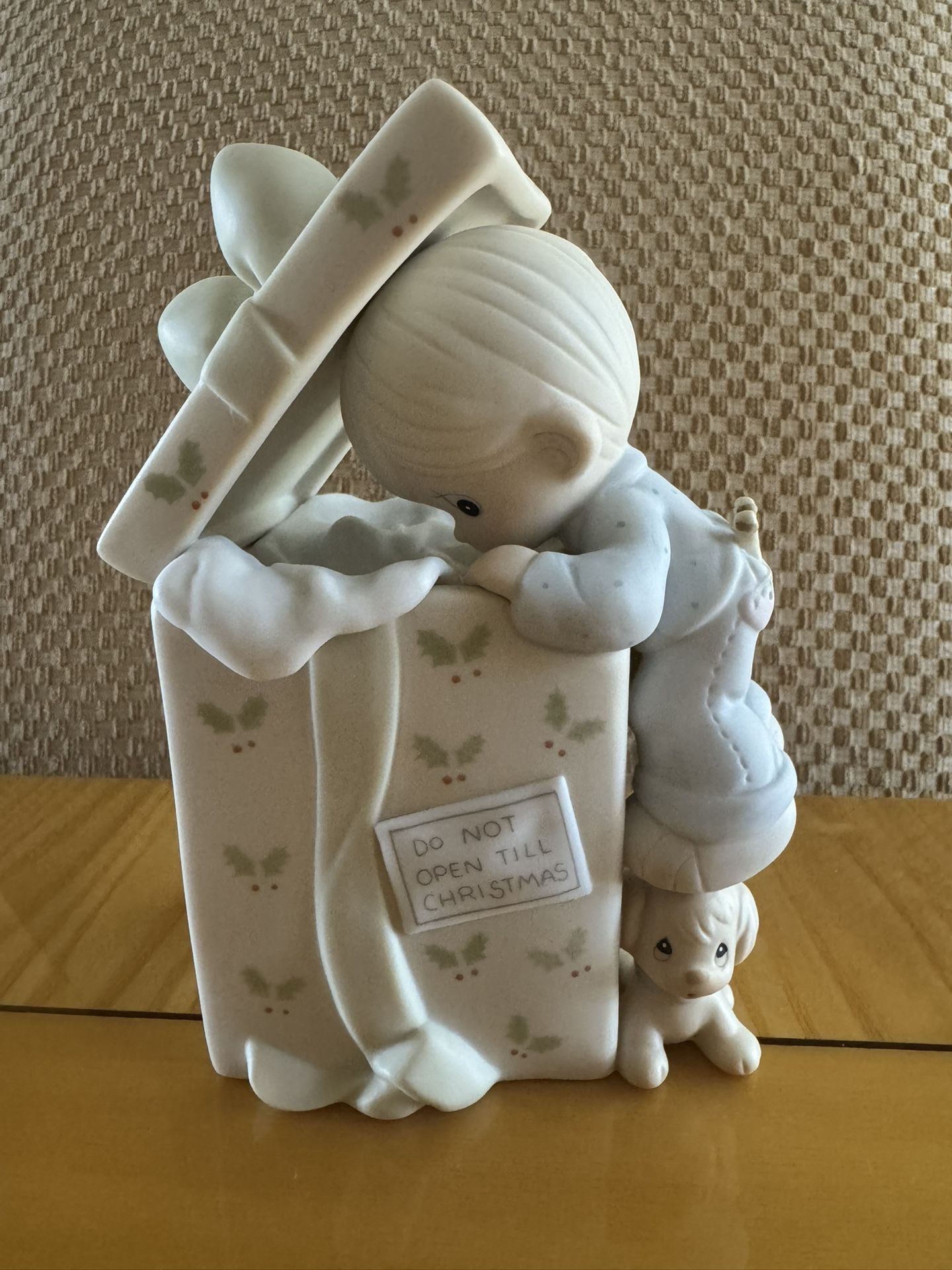 Precious Moments “Do Not Open Till Christmas” Figurine