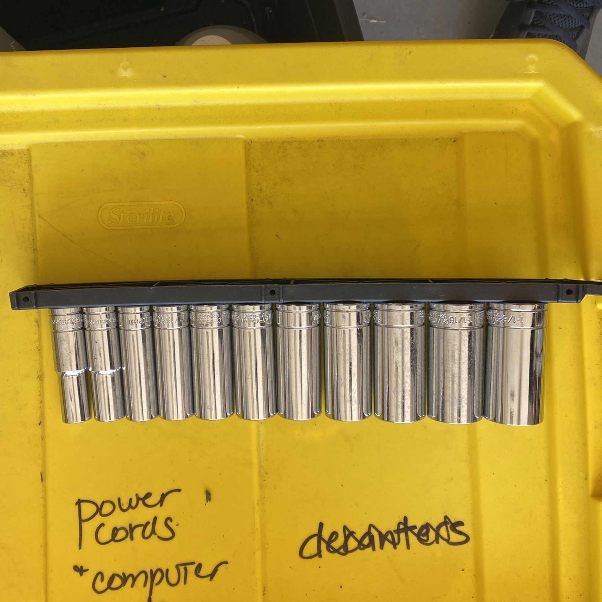 Bench Top Deep Socket Set $10