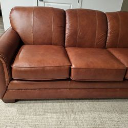 Leather Lazyboy Couch