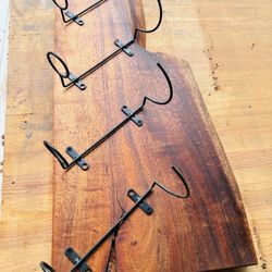 Live Edge Koa Wine Rack