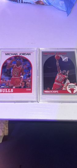 2  rare micheal jordan cards