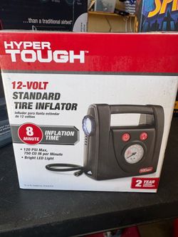 New 12 volt tire inflator
