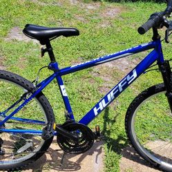 Huffy Bicycles 26 in. Mens 18 -Speed
Incline Bicycle, Blue