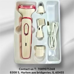 Electric Razor for Women Hair Trimmer for Face Nose Eyebrow Beard 