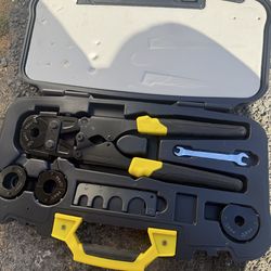 Multi-Head PEX-B Crimp Tool Kit