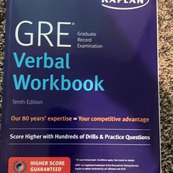 Kaplan GRE Verbal Workbook