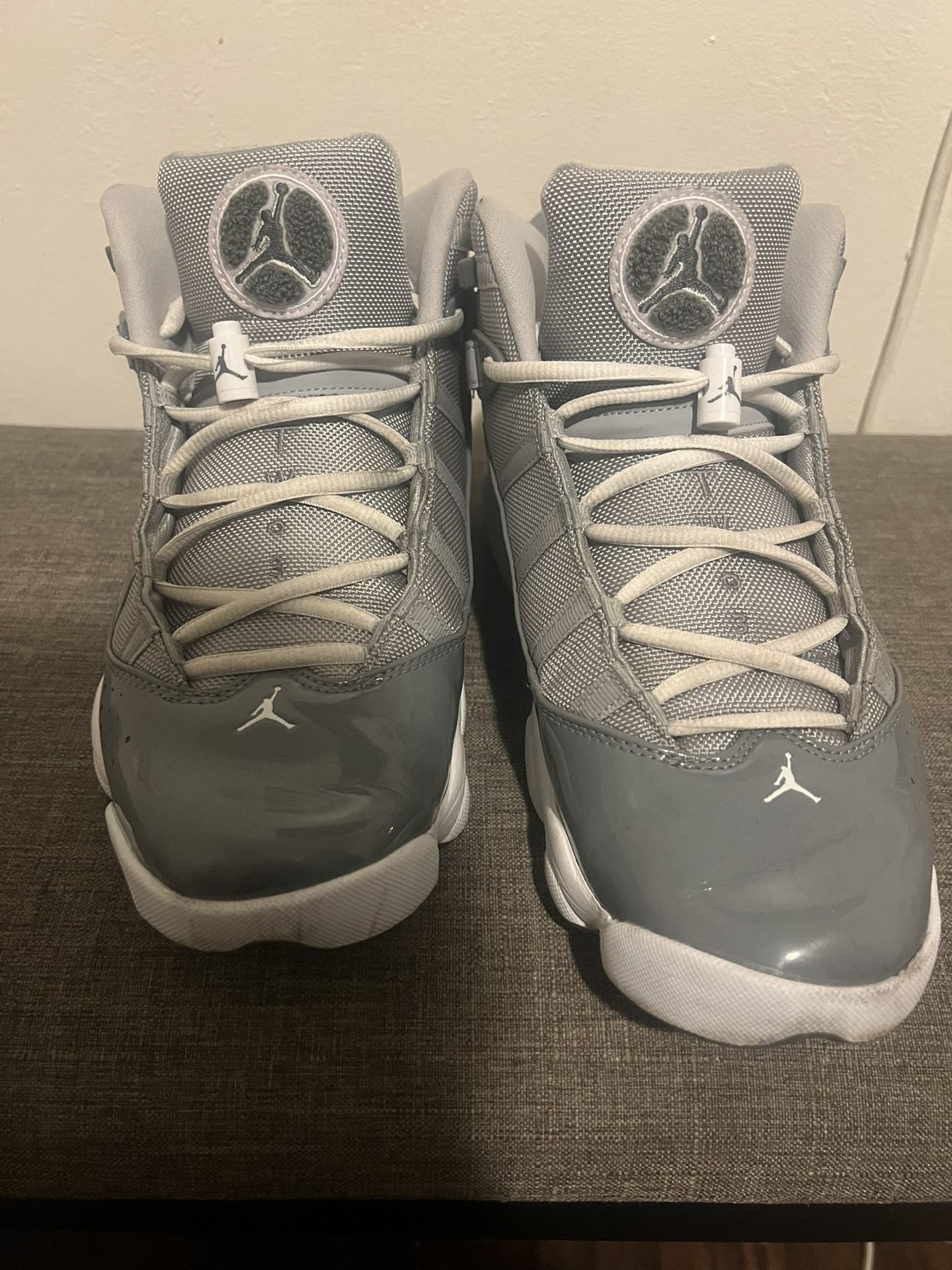 Jordan Mens 6 Rings - Shoes Cool Grey/Wolf..