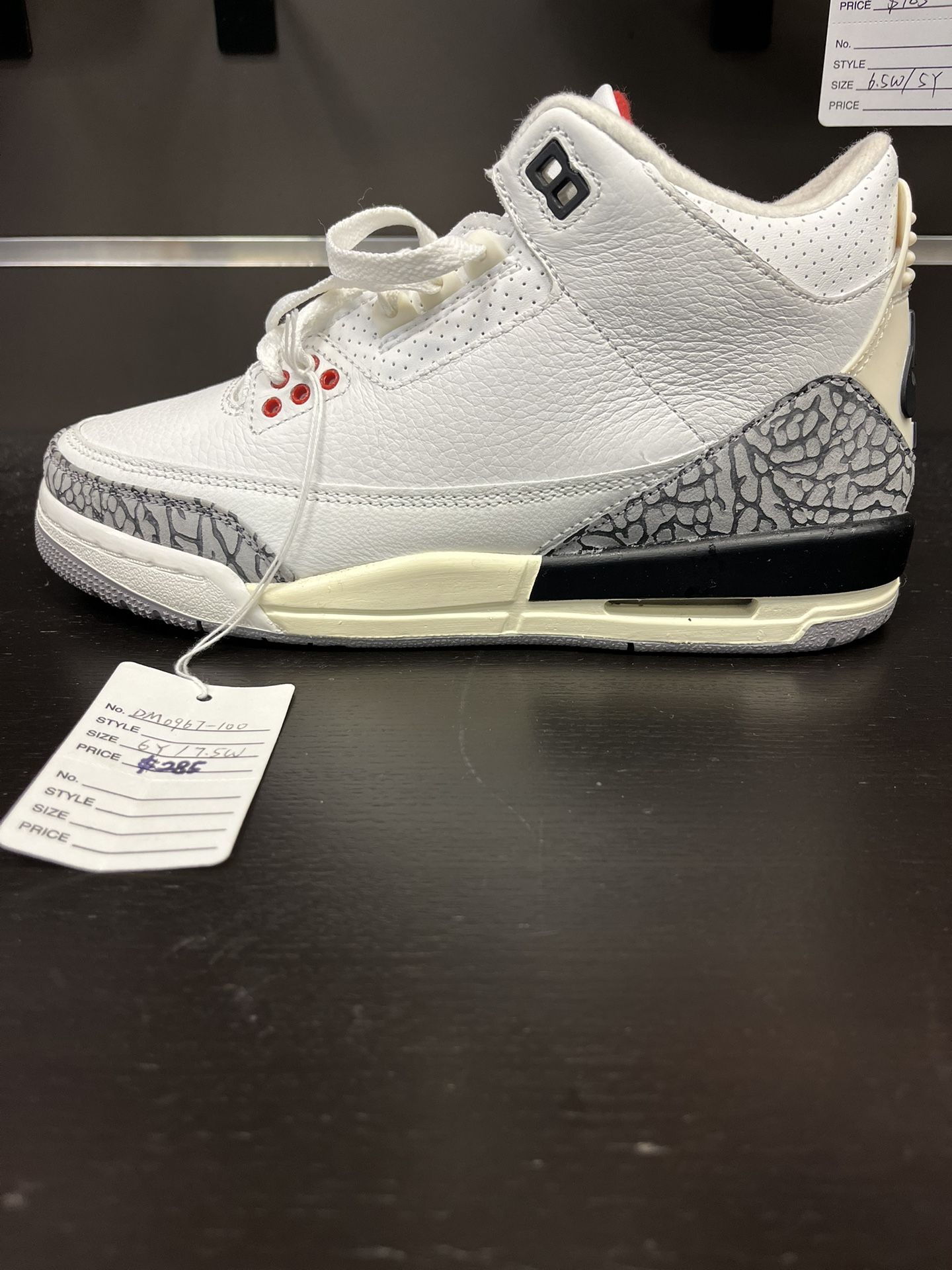 Jordan 3 White Cement