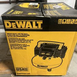 DEWALT DWFP55126 120V 165 PSI Pancake Compressor