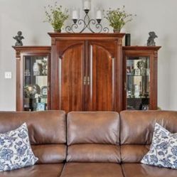 Ethan Allen Entertainment Wall Unit.