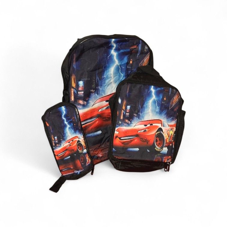 Kids 3-Piece Character Backpack Sets – Multiple Styles (Brand New)