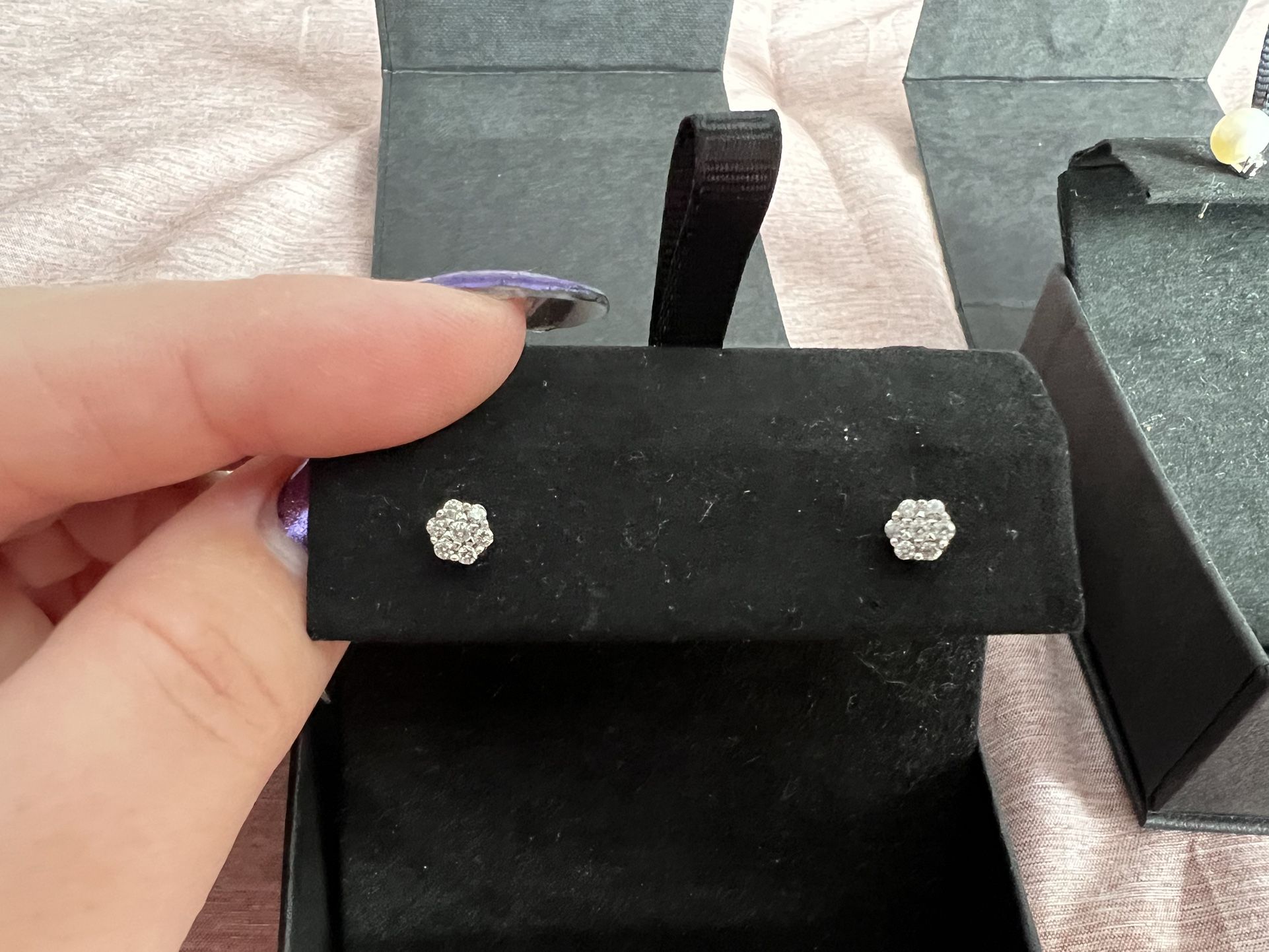 Diamond Stud Earrings