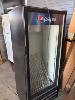 Pepsi display refrigerator