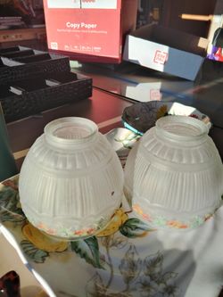 Antique Lamp Shades 