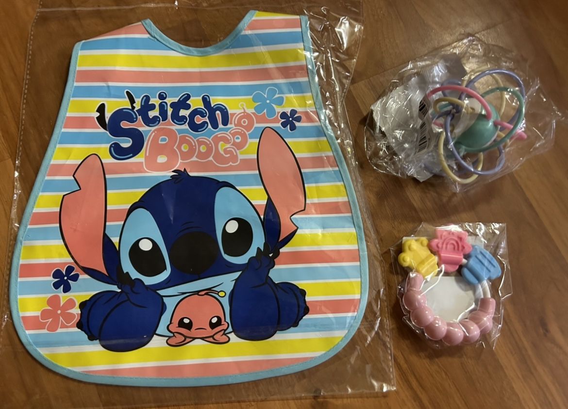 (Brand New) STITCH + Baby Toys 