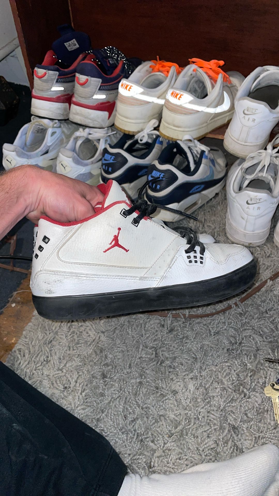 rare nike air jordan size 7