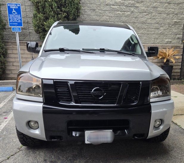Nissan Titan Headlights Tinted