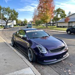 G35 Wide body Kit Made By Crown Carbon Crafting 