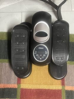 Elliptical machine leg exerciser