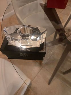 Cristal candle holder