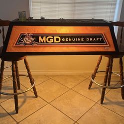 MGD LIGHT BEER SIGN
