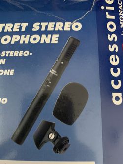 Stereo shot gun microphone new