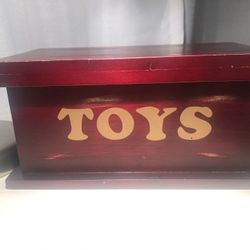 Boyd Wooden “TOY” Box