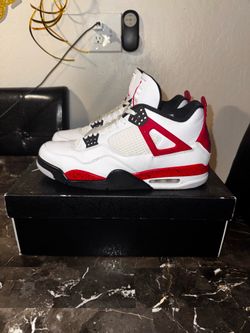 Air Jordan 4 Retro Red Cement Size 12
