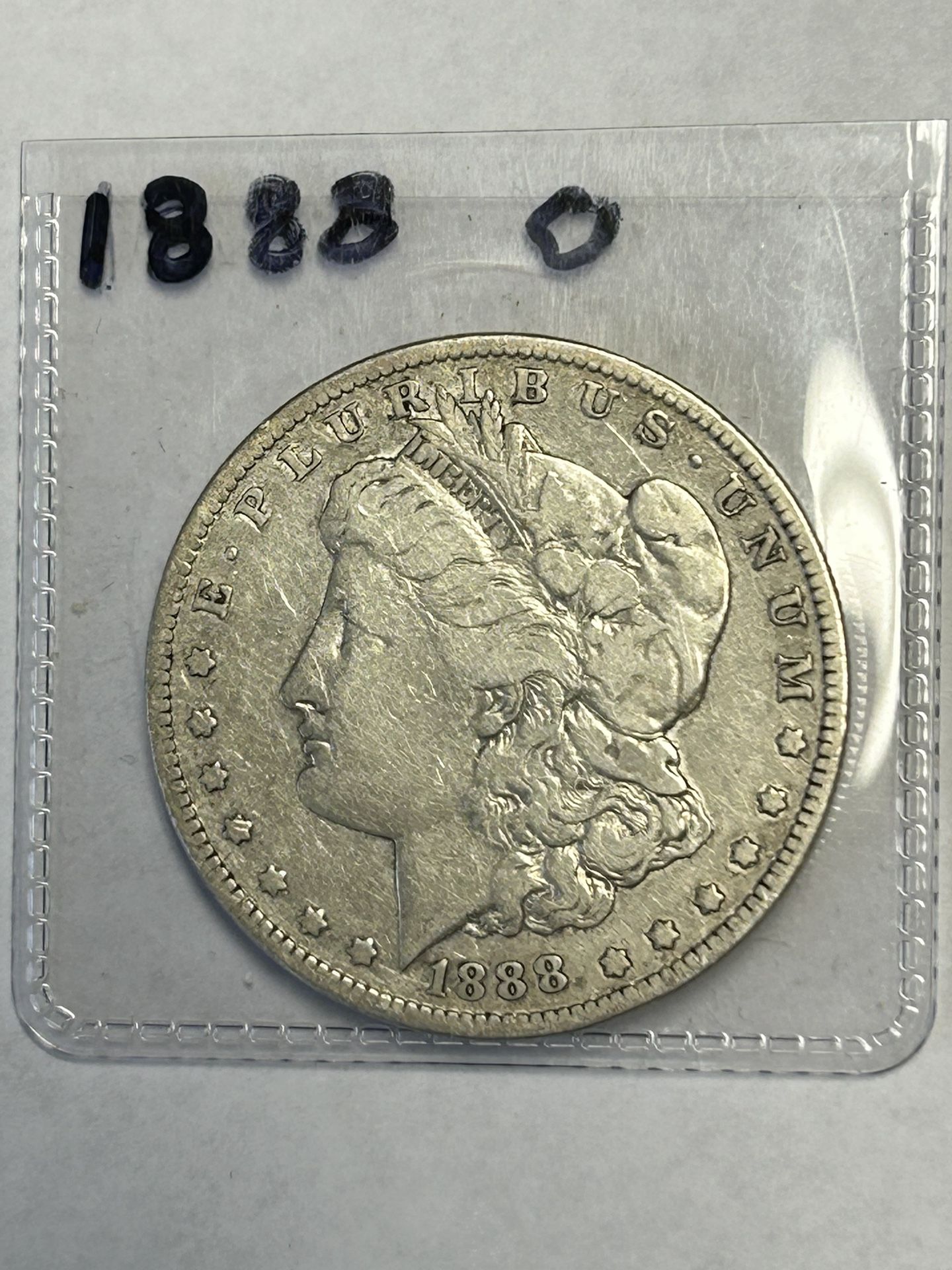 1888 O Morgan Silver Dollar