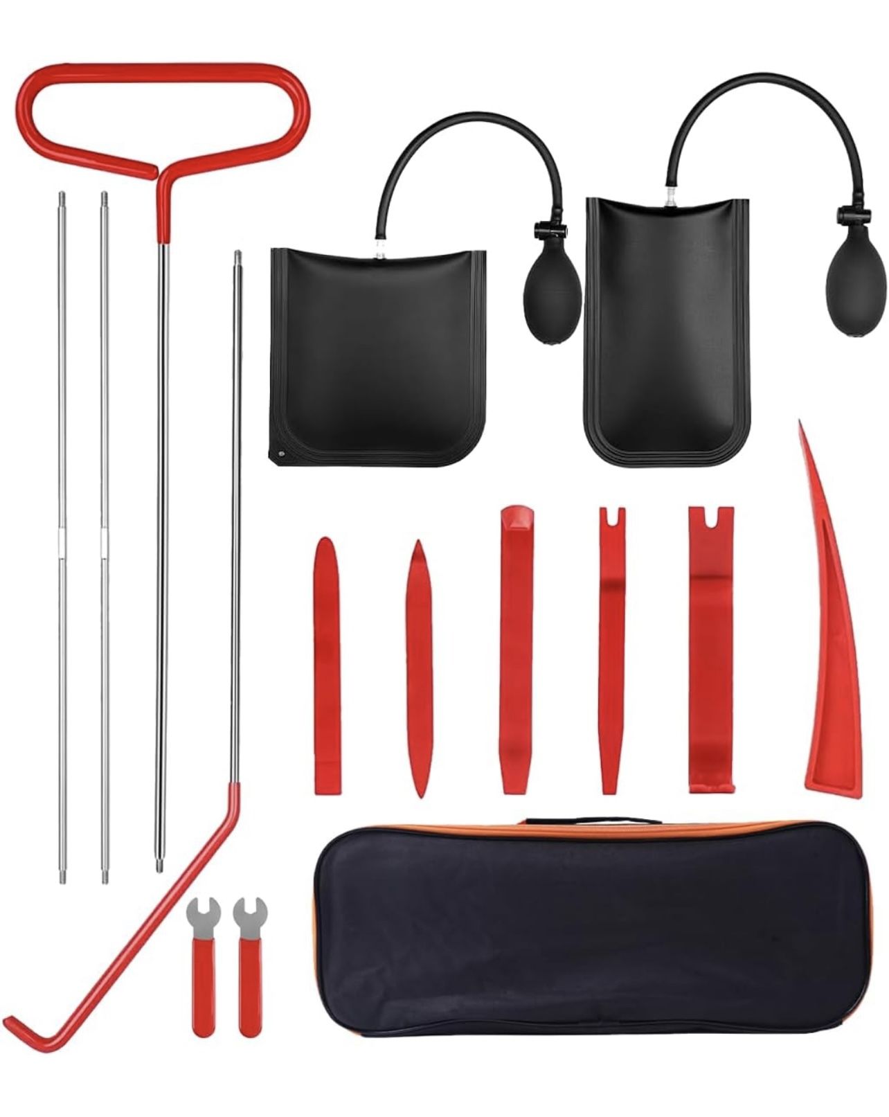Stainless Steel Assorted 5th Wheel Pin Puller, 68 inches Pull Hook J-Hook