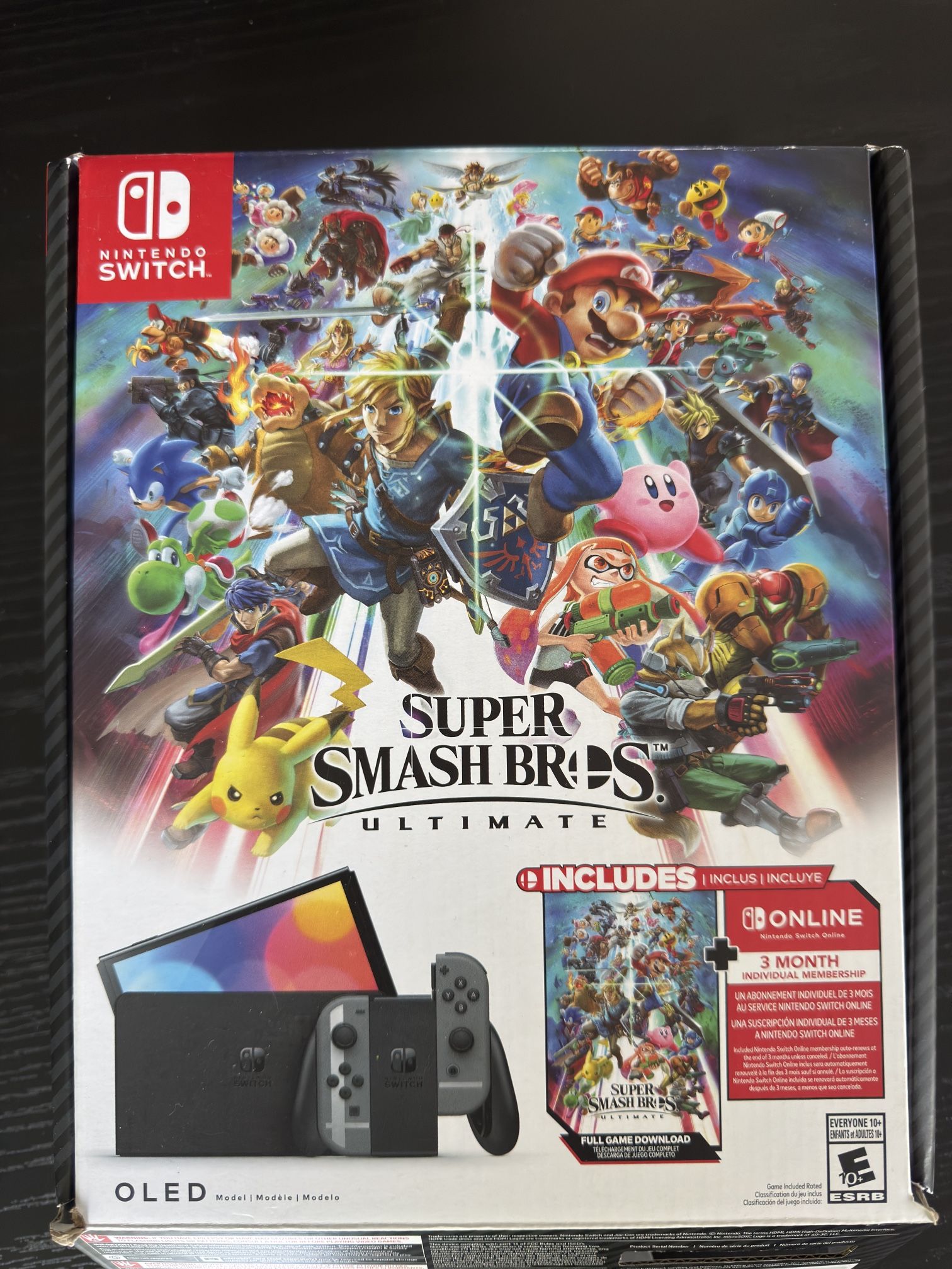 Nintendo Switch Oled (Smash Bros Edition)