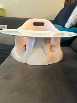 Upseat Booster & Floor Seat with Tray - Pink