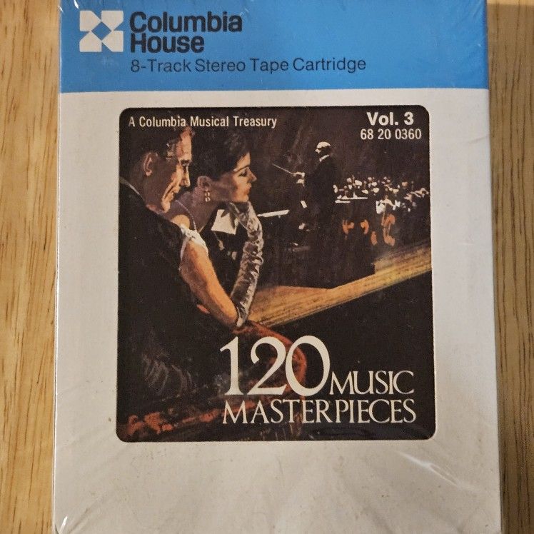 120 Music Masterpieces Highlights 8 Track Tape