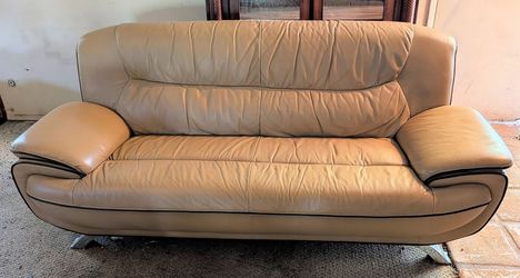 ESF Italian leather sofa
