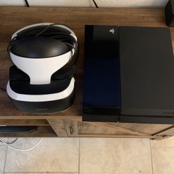 Ps4 And Psvr Set  Controls And 3 Games 