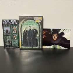 The Matrix Reloaded DVD Movie Full Screen Edition CIB Keanu Reeves 2003