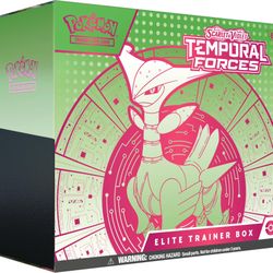 Pokemon TCG Scarlet & Violet Temporal Forces Elite Trainer Box ETB New/SEALED