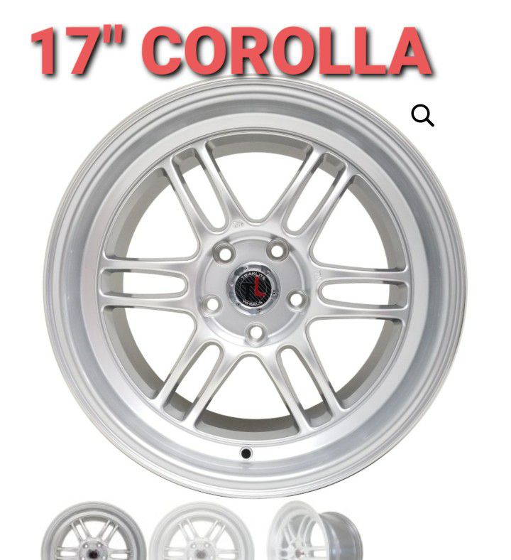 17"Toyota Corolla Wheels New In Boxes 5 Lug 5x100

