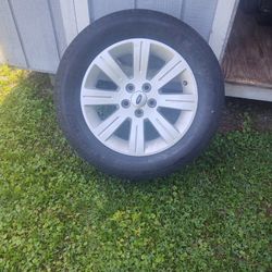 Rims & Tires Set Ford Taurus SE