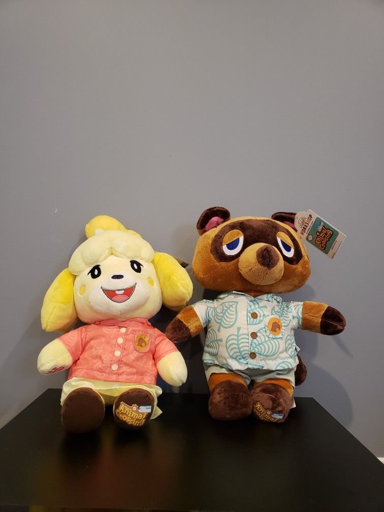 Animal Crossing Tom Nook And Isabelle Build A Bear