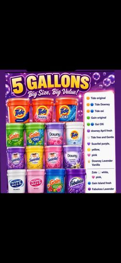 Gallon of soap