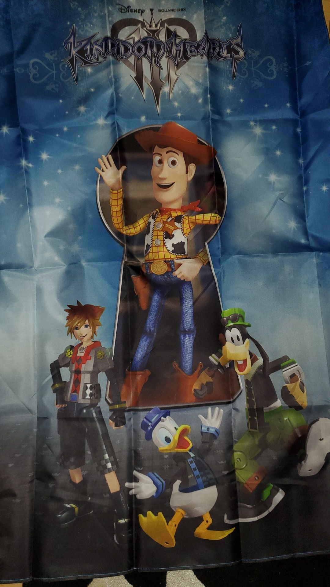 Kingdom hearts 3 clouth poster