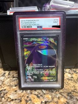 Gengar EX #114 Pokemon Phantom Forces
