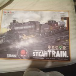 Collectors Steam Train. With Real Steam Smoke