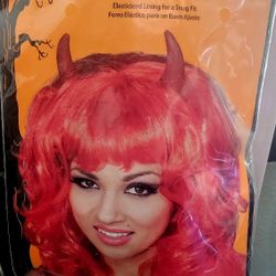 NEW Fabulous Red Devil Wig