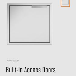 BBQ Area - Outdoor access door 20x24