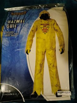 Halloween costume Hazmat Suit